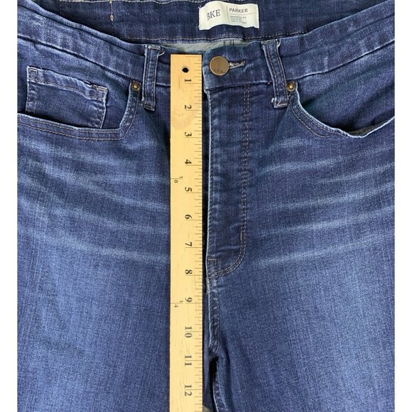 BKE Jeans Women's Size 31 Parker Universal Fit High-Rise Skinny Ankle Blue Denim - Picture 8 of 9